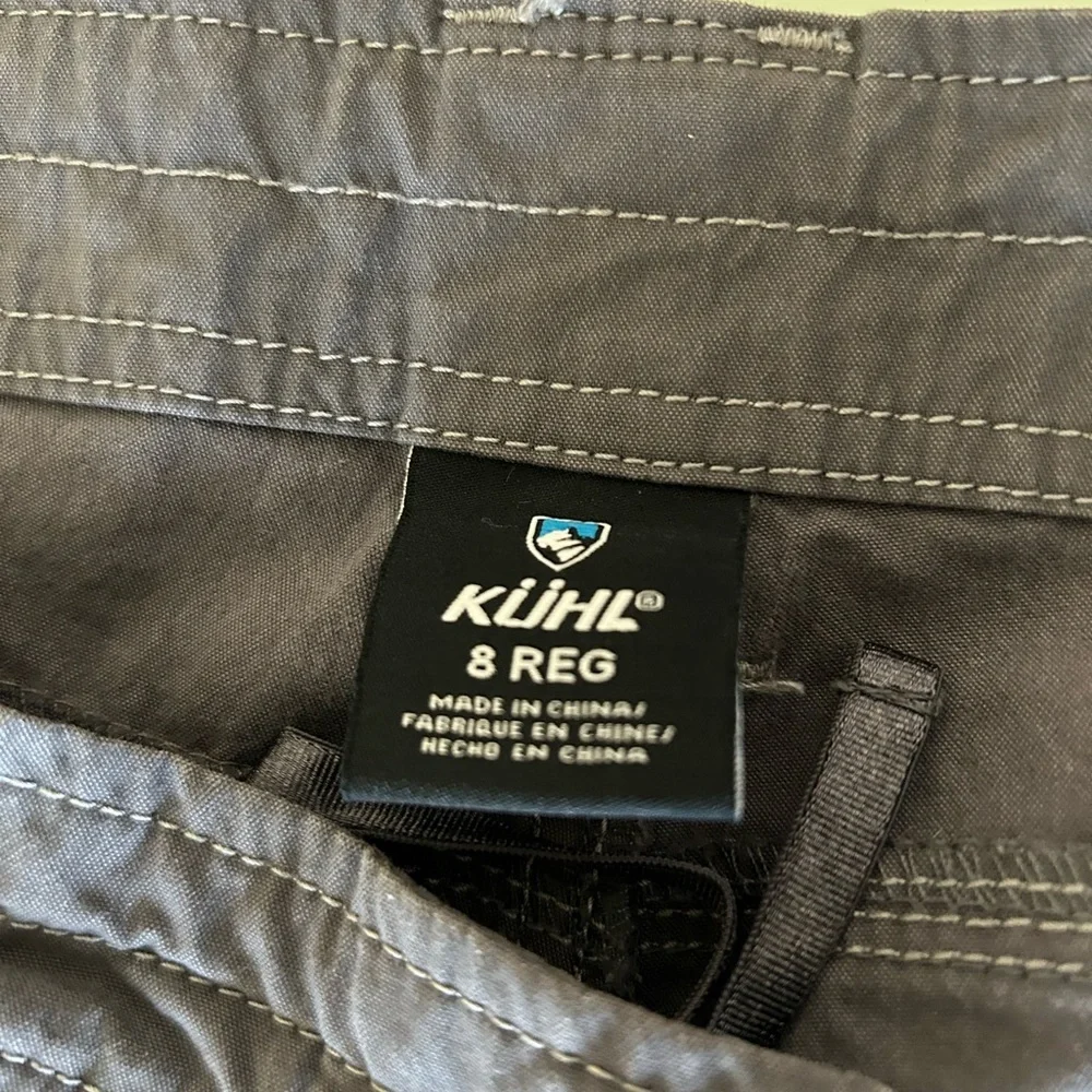 Kuhl Gray Cargo Pants Size 8 - Picture 8 of 14